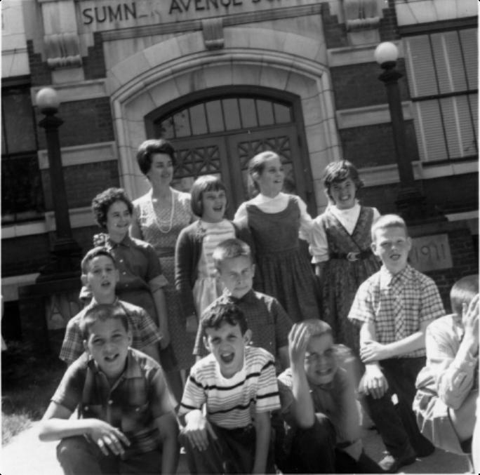 Mrs. Jarrett's Grade 5 Class — June, 1963